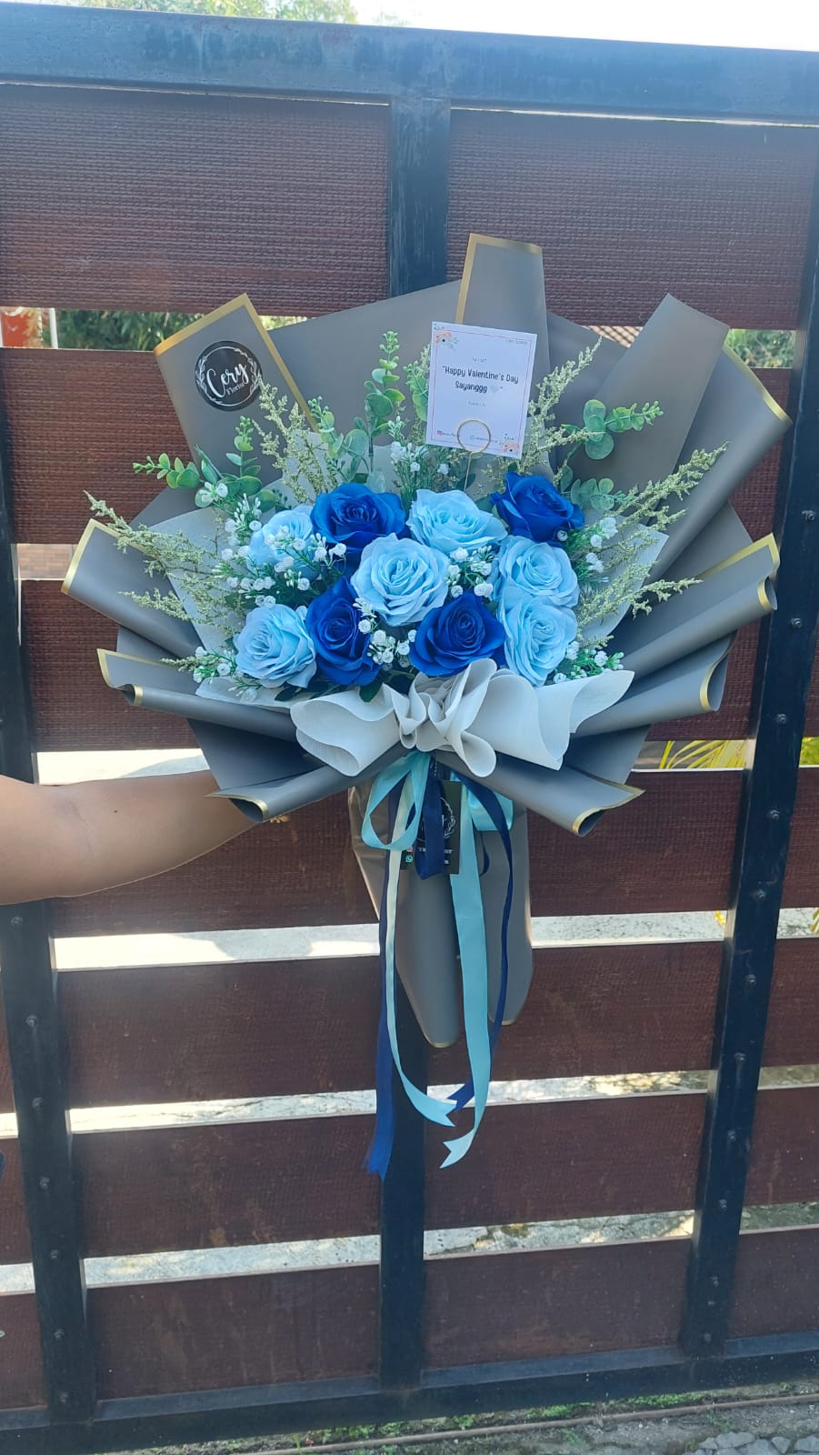 Buket Bunga Palsu 300k 